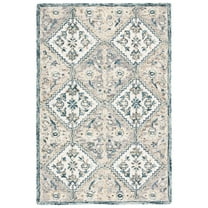 SAFAVIEH Aspen Zahara Geometric Area Rug, Grey/Ivory, 4' x 6'