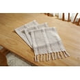 thumbnail image 7 of SEARIPE Rustic Table Runner with Tassels, Cotton Linen Boho Table Runner for Party Dining Home Decor Farmhouse Table Runners Khaki 13"x72", 7 of 7