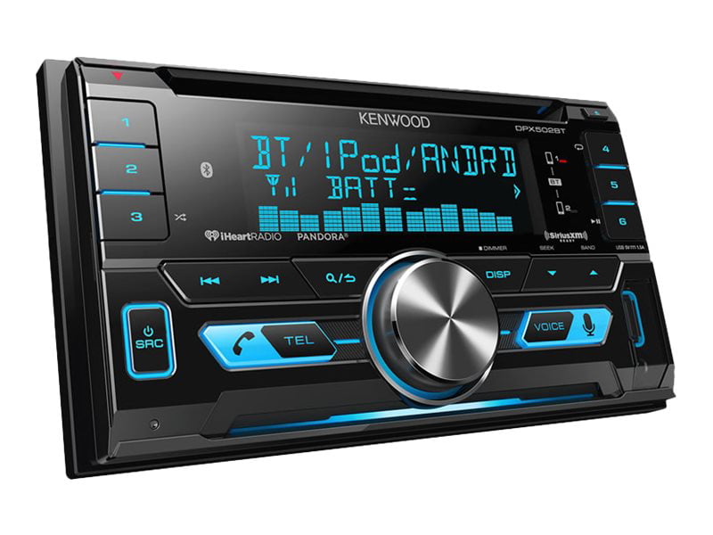 Beheer draagbaar overzien Kenwood DPX-502BT - Car - CD receiver - in-dash - Double-DIN - 50 Watts x 4  - Walmart.com