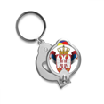 thumbnail image 1 of Serbia emblema nacional país Cortaúñas afiladas cortaúñas de acero inoxidable, 1 of 3