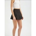 thumbnail image 3 of High Waist Pleated Mini Skirt, 3 of 4