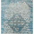 thumbnail image 5 of Luxe Weavers Victoria 4620 Distressed Floral Area Rug Carpet, Blue / Size 4x5, 5 of 6