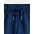 thumbnail image 2 of Athletic Works Girls Active Tech Pique Shorts, Sizes 4-18, 2 of 3