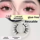 thumbnail image 5 of Pestañas postizas magnéticas cuánticas, simulación sobrenatural del pequeño diablo, uso repetido, rizador de pestañas grueso y duradero sin pegamento con sensación de luz, 5 of 5