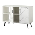 thumbnail image 6 of Ember Interiors Cilla Sideboard, White Finish, 36", 6 of 8