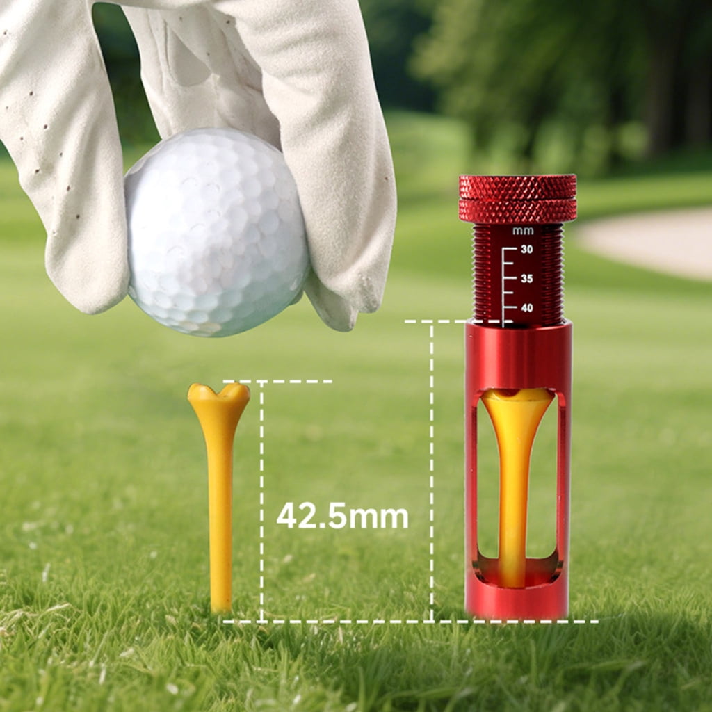WINDLAND Adjustable Golf Tees Height Tool Precisions Tees Height Setter Easy to Use