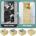 thumbnail image 3 of Organisateur de Garde-Robe Suspendu à 6 Tablettes avec 5 Tiroirs Différents, Organisateurs et Rangement Pliables pour Garde-Robe, Placard et VR, 3 of 6