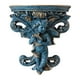 thumbnail image 1 of Estante flotante decorativo con escultura de ángel para pared, decoración del hogar, estatua de resina, organizador de figuras para florero, guardería Azul, 1 of 8