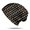 Baseballs Bats Black Pattern, variant on Baseballs Bats Black Pattern Slouchy Beanie Hat, Casual Daily Hat with Stretchy Fabric & Soft Texture, Thermal Warm Gifts for Unisex Men Women