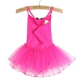 thumbnail image 2 of Kids Girls Cotton Camisole Tutu Leotard Dance Skate Dress 2-7 Years, 2 of 10