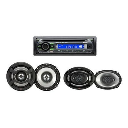 Sony CXS-GT07HP - Car - CD receiver - in-dash - Single-DIN - 45 Watts x 4