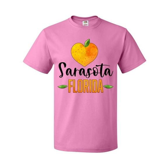 Inktastic Sarasota Florida Orange in Heart T-Shirt