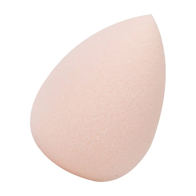 Esponja de maquillaje para bases líquidas, primers, polvos y cremas, libre de crueldad animal. Esponja de maquillaje sin látex con corte oblicuo y forma de gota de agua.