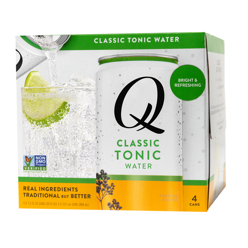 Q Classic Tonic Water 7.5 oz, 24 pack