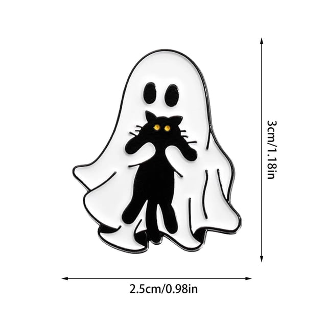 JJKBVCLO Halloween & Metal Brooch Unique Design For Costume Accessory Or Everyday Style Elegance Non Tarnish