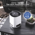 thumbnail image 4 of Filtro de repuesto para purificador de aire Clorox Tabletop True HEPA, 4 of 7