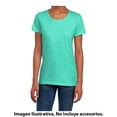 thumbnail image 2 of Playera Fruit of the Loom para Mujer, Manga Corta Cuello Redondo, Verde, Talla G, 2 of 4
