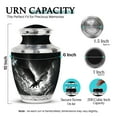 thumbnail image 2 of SABURIAL Dragon Urn - Keepsake Cremation Urn For Women Ash - Funeral Urns For Male Ash - Urns For Memorial Mom & Dad Ashes - Combo 5 - Large 10 Inch & Small 3 Inch Pack, 2 of 7