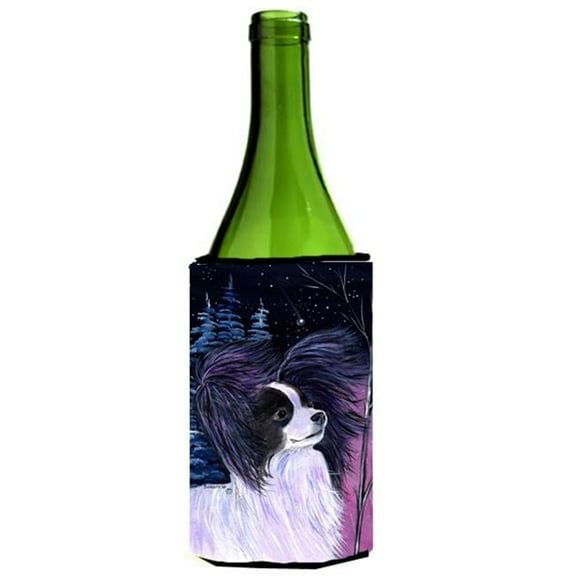 Starry Night Papillon Wine bottle sleeve Hugger - 24 oz.