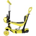 thumbnail image 3 of Scooter Catarina Amarillo Asiento, Bastón Desmontable Luz Led 1-8 Años iNFANCiA FELiZ 1 Scooter Catarina, 3 of 6