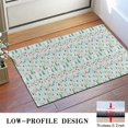 thumbnail image 3 of Light Blue Christmas Tree Pattern Door Rugs,Washable Non Slip Door Mats Indoor,Decorative Door Mats,Entry Mat Indoor for Entrance,Bedroom,Kitchen,Bathroom,16"x24", 3 of 6