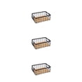 thumbnail image 4 of Naiovety Cesta de alambre, rejilla metálica, almacenamiento de cosméticos, multiusos con asas, marco organizador de cocina para baño, soporte Type2 NO2, 4 of 6