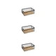 thumbnail image 1 of Advancent Cesta de alambre, rejilla metálica, almacenamiento de cosméticos de escritorio, multiusos con asas, organizador de cocina para baño, Type2 NO2, 1 of 6