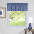 thumbnail image 1 of 58 x 14 in. Colby Window Curtain Valance, Blue, 1 of 1