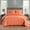 Salmon, variant on MarCielo 3 Piece Cotton Oversized Bedspread Quilt Set Tmonica Salmon - Oversized King
