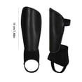 thumbnail image 2 of Nieyigj Premium Soccer Shin Guards with Ankle Protector Adjustable Straps and Honeycomb Shock Absorption for Kids Youth and Adults, 1 Pair, Black, Large (9.06 inches / 23 cm), 2 of 7