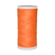 Caja 12 Pzas Hilo Mamey Intenso Coats Poliéster Liso 3 Cabos Fibra Corta Coats T6980-1334