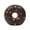 Brown, variant on Pet Toys for Dogs Latex Donut Squeaky Chew Toy for Teething Puppies Interactive Indoor Outdoor Entertainment, 7 cm, Purple