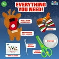 thumbnail image 3 of MOMOTOYS Kids Sewing Kit Toys, DIY Christmas Plush Craft Supplies for Ages 7-12, 3 of 8