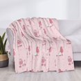 thumbnail image 3 of Zufioo Poodle Dog Print Horizontal Flannel Blanket, Anti-wrinkle, Anti-shrinkage, Anti-allergic Plush Blanket, Household Items Suitable for Bedroom-40"x30", 3 of 6