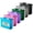 12 Pack-colored, variant on Extra Capacity File Folder Letter Size,3" Expansion Plastic File Organizer for Filing Cabinet Folders Office ,Reinforced Black Heavy Duty Hang Folders with Tabs,12 Pack