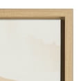 thumbnail image 3 of Kate and Laurel Sylvie Sunrise Over Marrakesh Abstract Framed Canvas Wall Art by Kate Aurelia Holloway, 18x24 Natural, 3 of 7