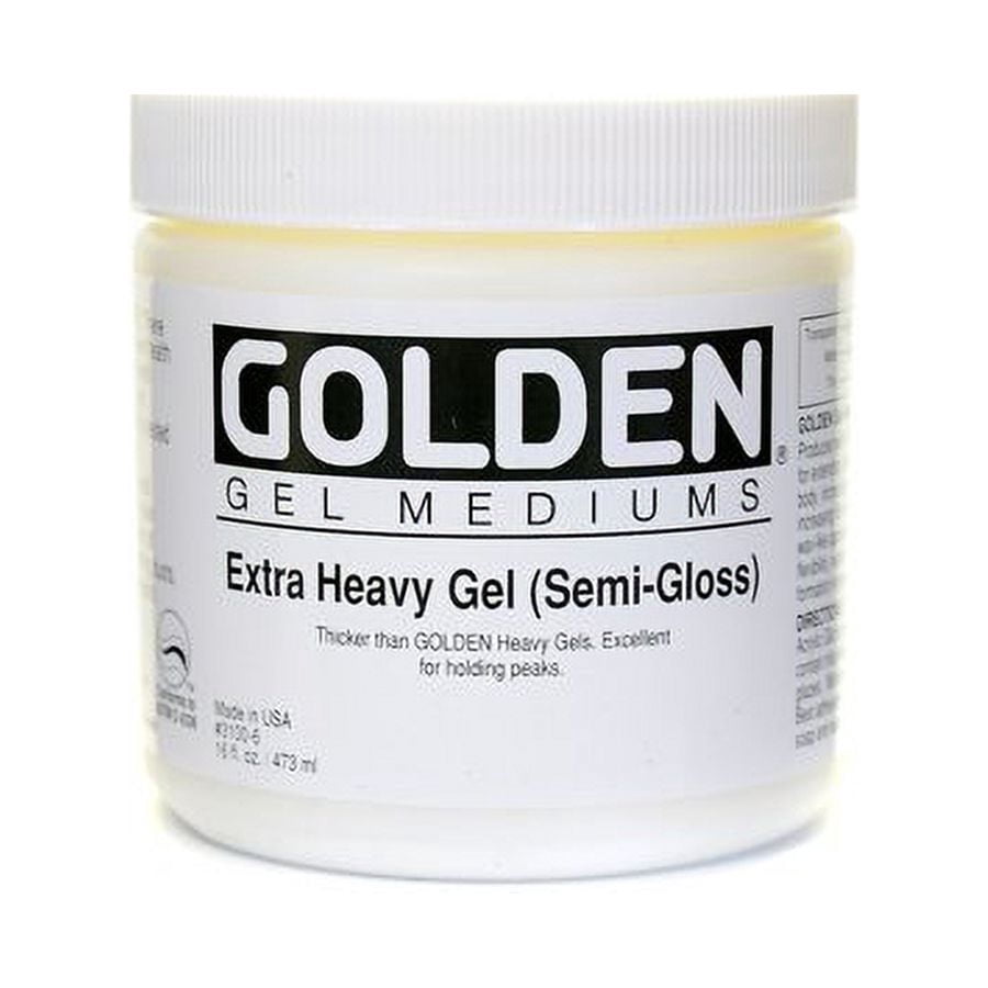 Golden Artist Colors, 16 oz, Heavy Gel Matte