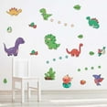 thumbnail image 5 of Vikakiooze Home Decor, Cartoon Dinosaur Cute Glass Sticker Children'S Room Background Wall Decoration Pvc Graffiti Wall Decal, 5 of 5