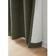 thumbnail image 3 of Bouclair Rideau Occultant Dion Vert 52x84 Po (132x213 cm), 3 of 7