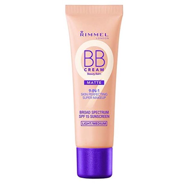 Rimmel BB Cream Matte, Light Medium, 1 oz