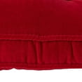 thumbnail image 4 of Scarlet Hyatt Microfiber 17 x 15 in. Indoor Tufted Chair Cushion (2-Pack) by Greendale Home Fashions, 4 of 6