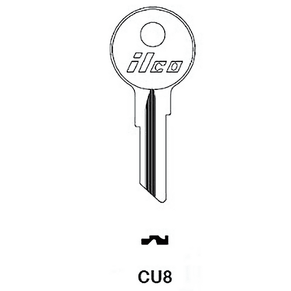 Ilco CU8 Key blank, Marine Switch Key (10-Pack)