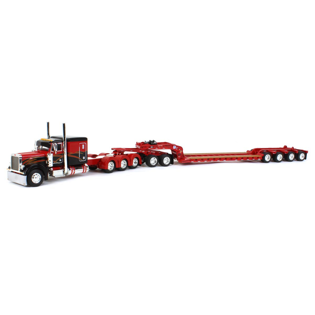 DCP 4 BLACK CHAINS 4 RED FLAGS 1 WIDE LOAD SIGN 1/64 C 