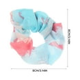 thumbnail image 2 of MasteelfCA 8pcs Tie-dye Hair Ropes Gradient Color Scrunchies Hair Rings Hair Accessories, 2 of 7