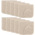 thumbnail image 1 of Manteles de muselina para eructos Comfy Cubs, 6 capas, 100% algodón (50 x 25 cm) x 10, 1 of 6