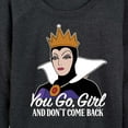 thumbnail image 3 of Disney Princess - You Go Girl - Women's Lightweight French Terry Long Sleeve Shirt, 3 of 5