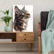 thumbnail image 5 of Qisvanset 12x16 Inch Majestic Cat Portrait Canvas Painting Wall Art, 5 of 5