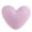 Pink, variant on Soft Heart Shaped Pillows, Heart Plush Cushion, Soft Shaggy Faux Fur Room Decor Throw Pillow for Couch Bed Women Valentine's Day Xmas Gift, 1PC