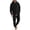 Black, variant on SGMVNU Tracksuit Men 2 Piece Set Men's Loose Casual Sports Long Sleeved Trousers Jacquard Hooded Sweatshirt Suit Winter Jogging Suit(White, M)