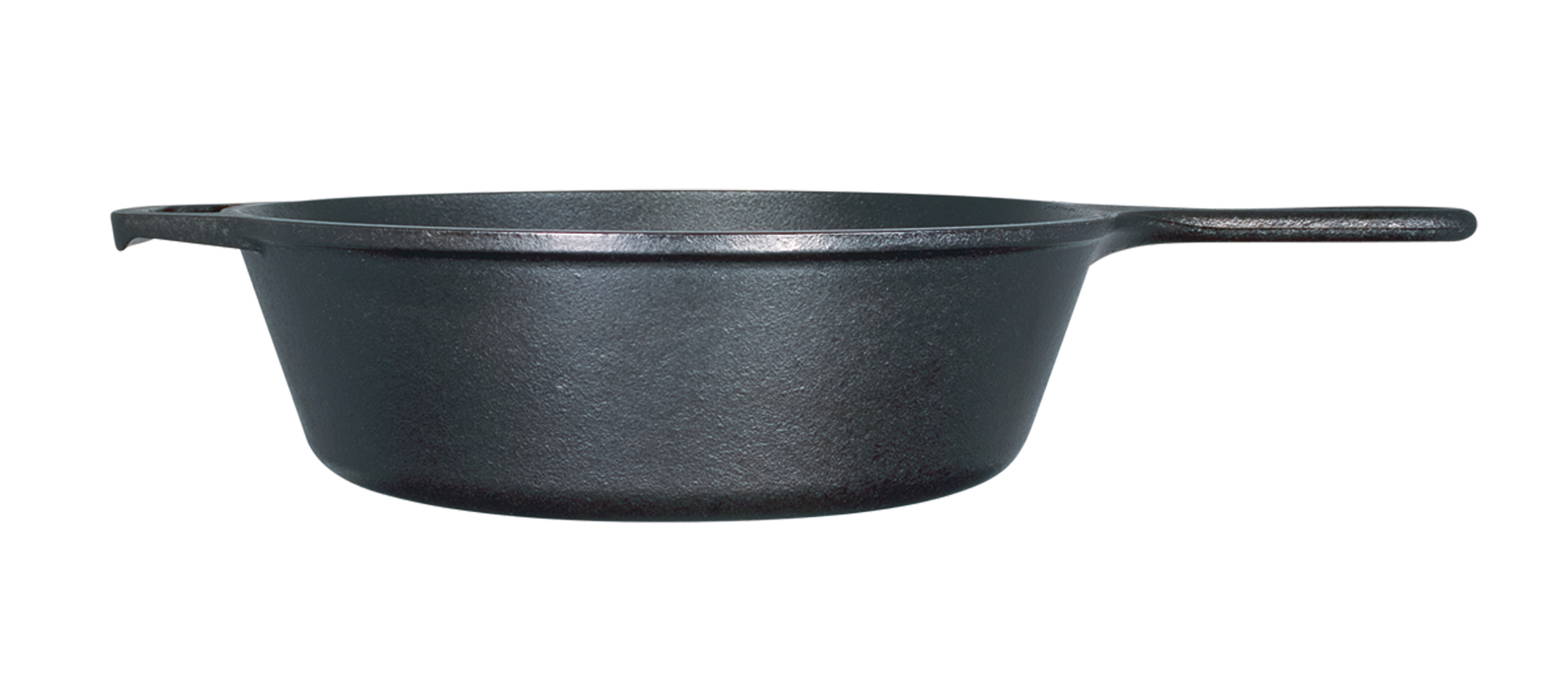 Lodge 12-Inch Deep Cast Iron Skillet with Assist Handle photo 4